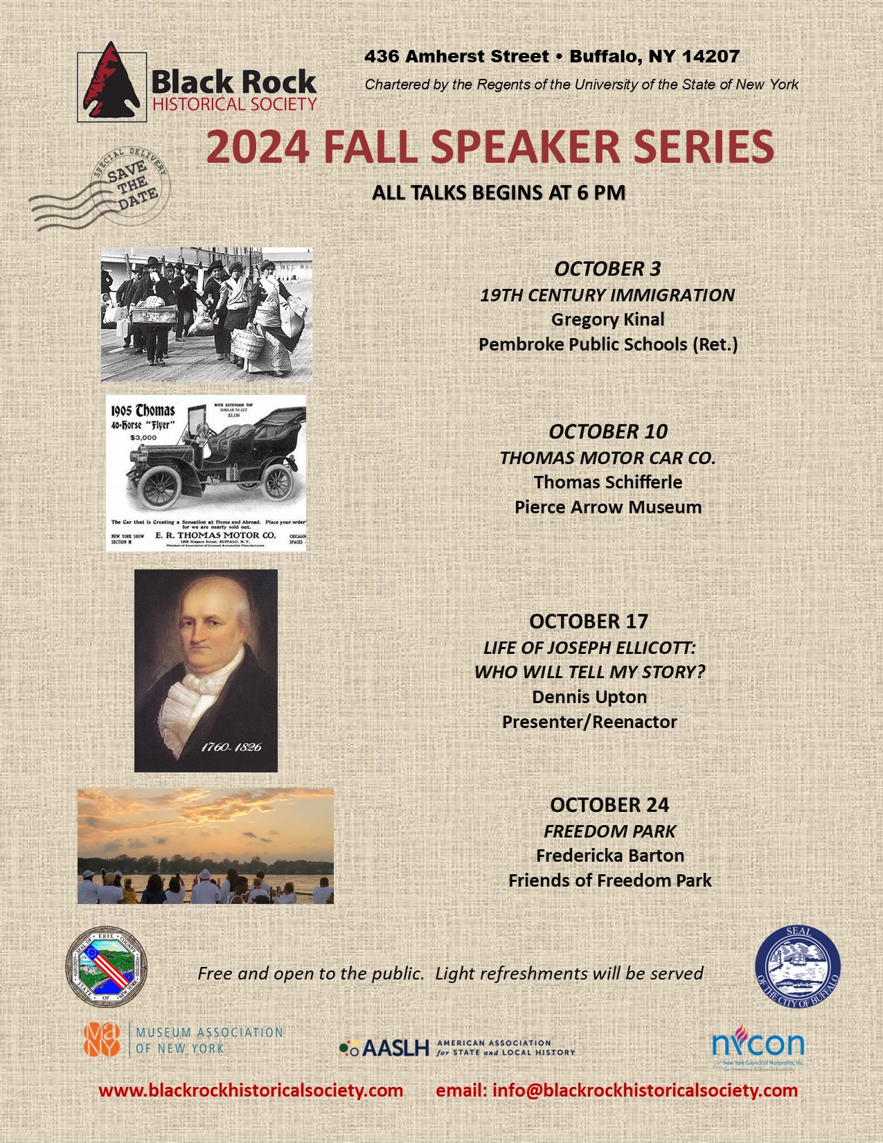 2024 Fall Speaker Series