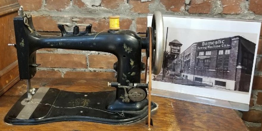 Antique sewing machine