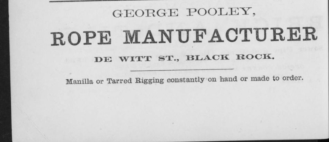 ROpe manufacturer advertisment